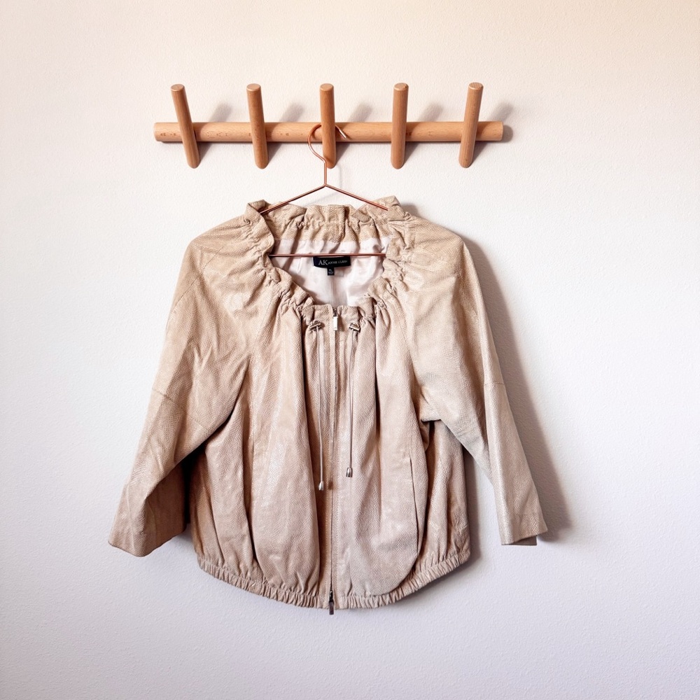 Anne Klein Leather Jacket